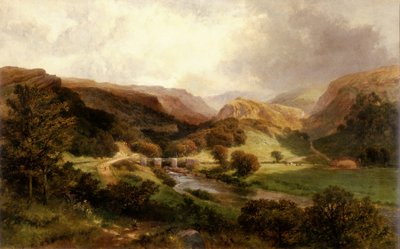 Pont-y-Pant and the Lledr Valley, North Wales by James Peel